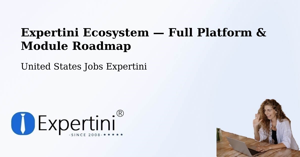 Expertini Ecosystem — Full Platform & Module Roadmap – Avon